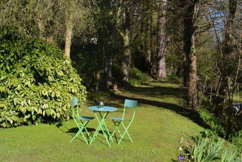 Escale Caux Cooning**** Charme Et Balneo Etretat Apartment Luaran gambar